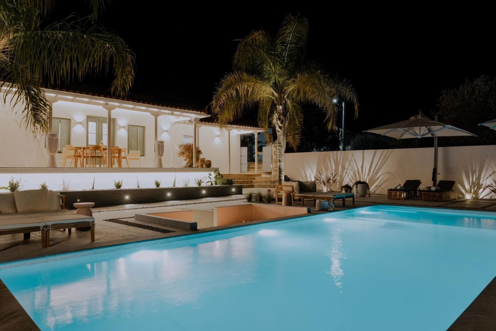 Nafplio Blue Topaz Poolside Villa Exterior foto