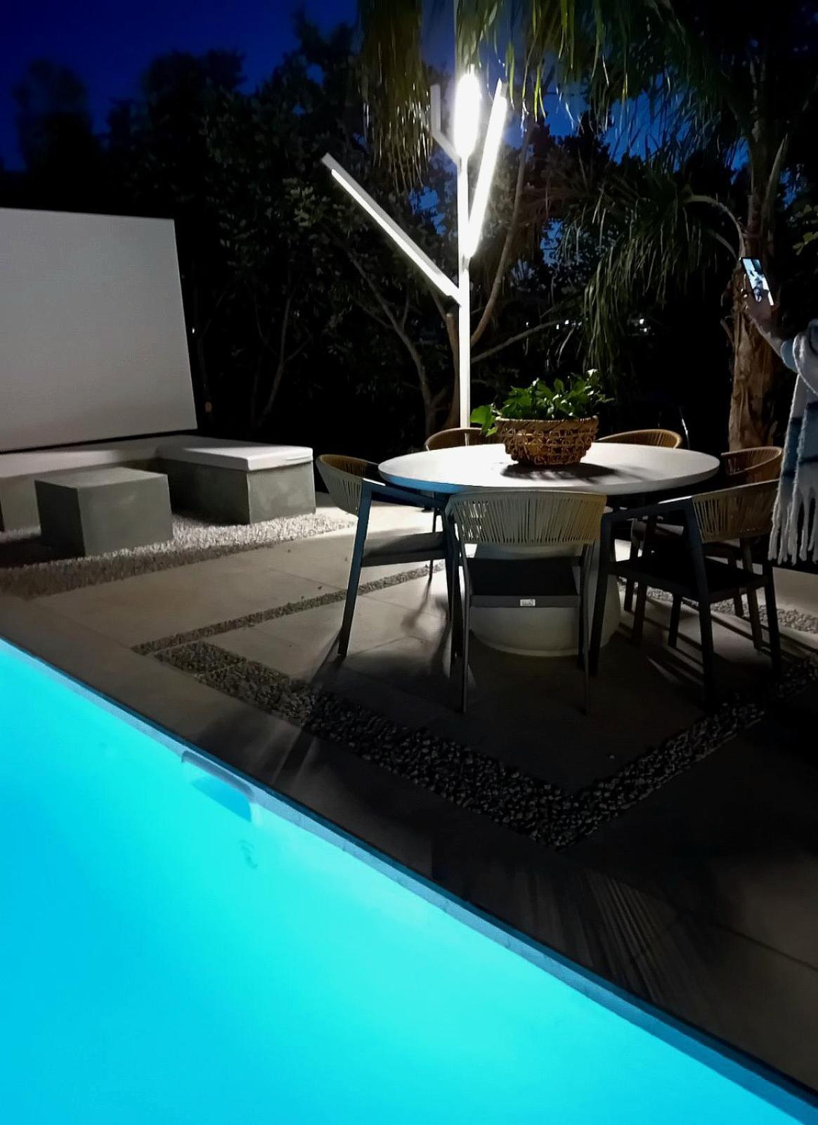 Nafplio Blue Topaz Poolside Villa Exterior foto