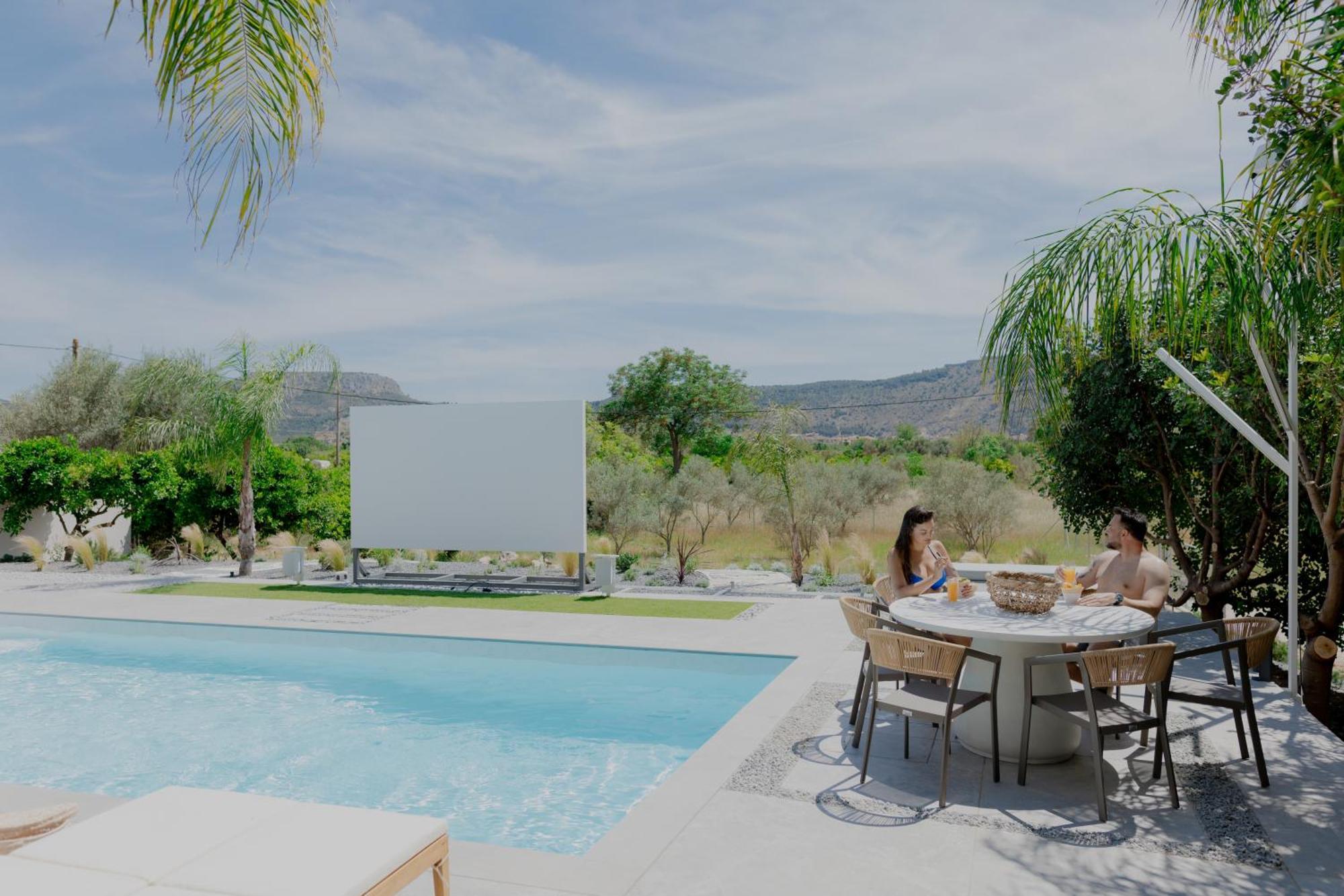 Nafplio Blue Topaz Poolside Villa Exterior foto