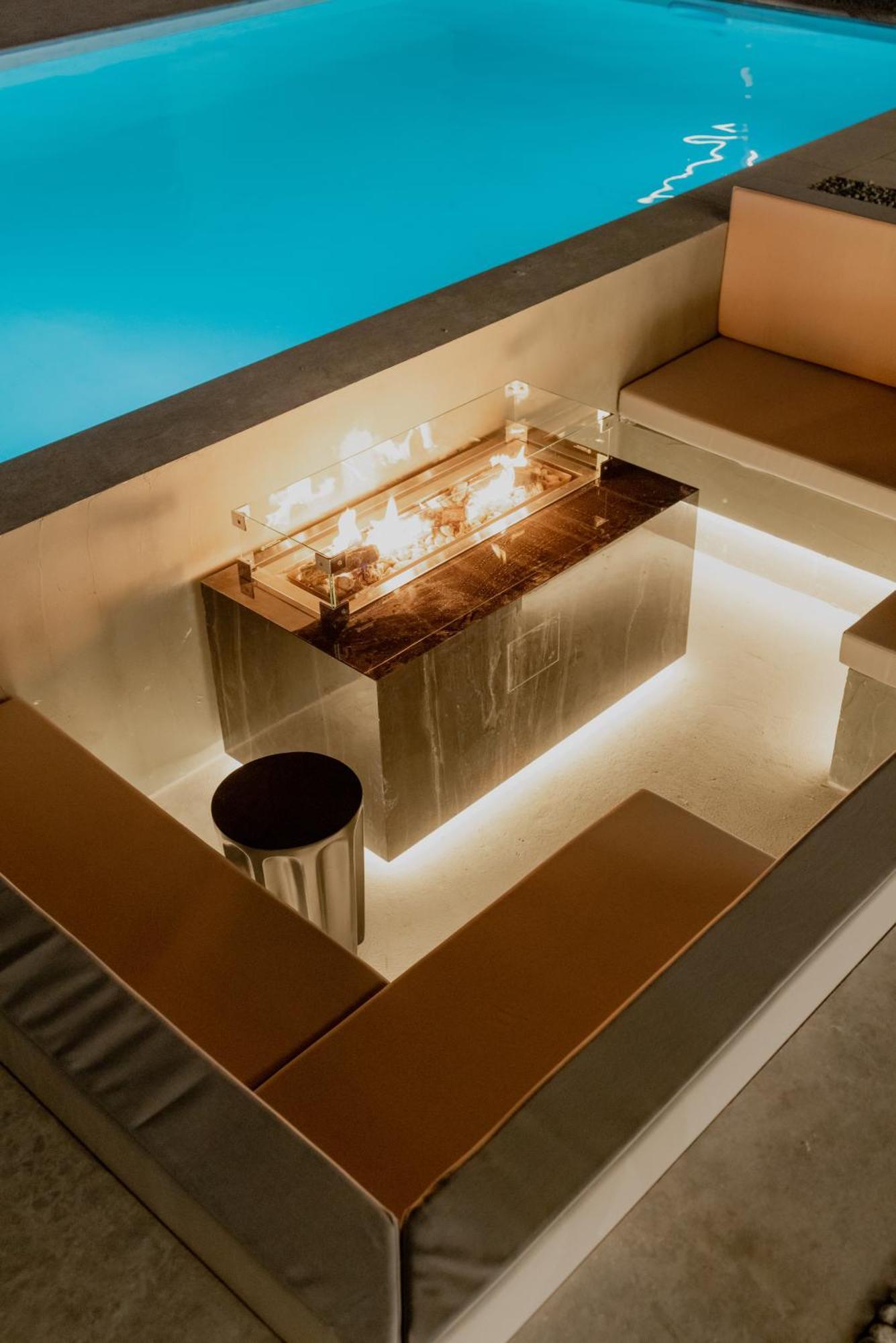 Nafplio Blue Topaz Poolside Villa Exterior foto